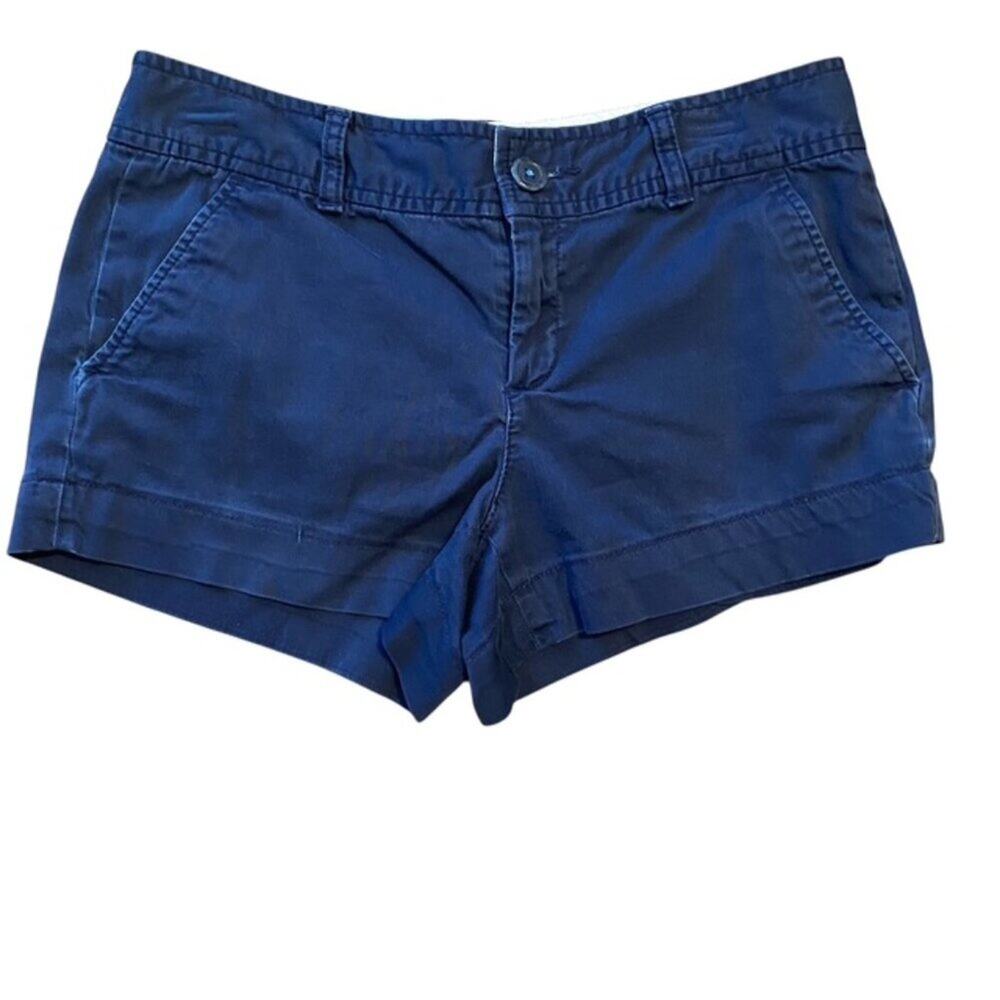 Lilly Pulitzer Navy Blue Chino Shorts - Size 4